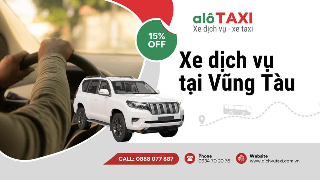 Xe dịch vụ 4 chỗ tại Vũng Tàu